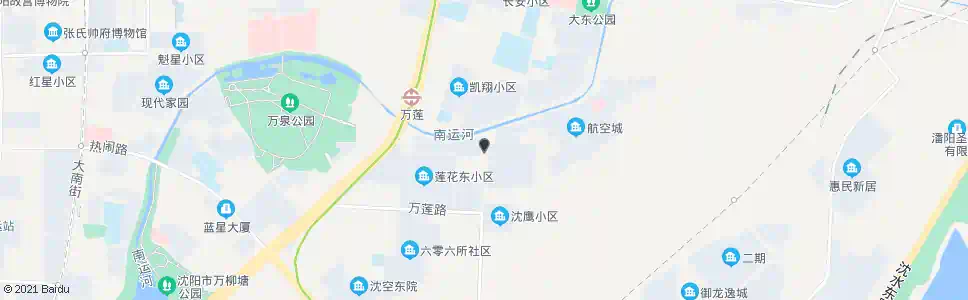 沈阳江东街小河沿路_公交站地图_沈阳公交_妙搜公交查询2025