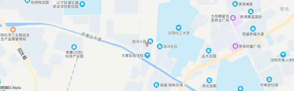 沈阳滨河社区A区_公交站地图_沈阳公交_妙搜公交查询2025