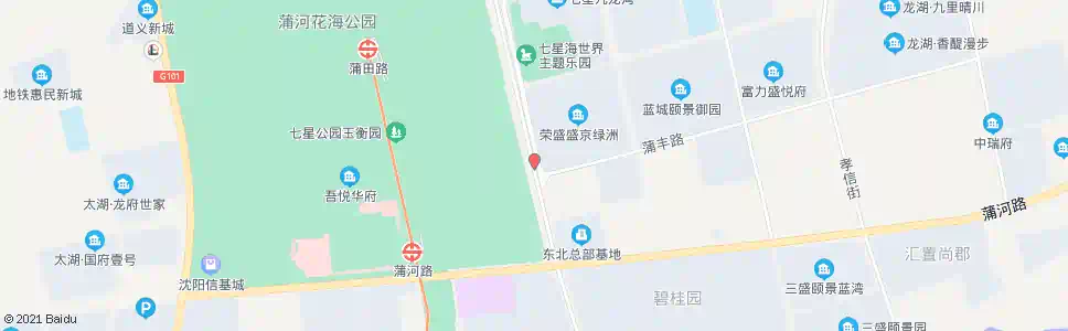 沈阳总部基地北_公交站地图_沈阳公交_妙搜公交查询2025