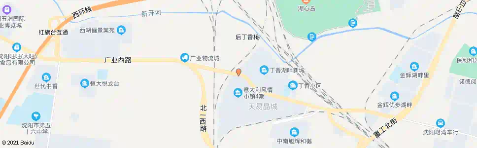 沈阳丁香湖畔新城_公交站地图_沈阳公交_妙搜公交查询2025