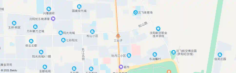 沈阳三台子站_公交站地图_沈阳公交_妙搜公交查询2025