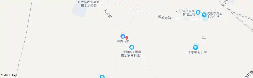 沈阳曹台_公交站地图_沈阳公交_妙搜公交查询2025