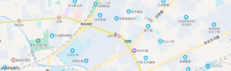 沈阳市胸科医院_公交站地图_沈阳公交_妙搜公交查询2025