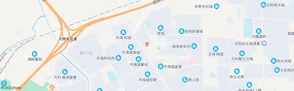 沈阳赤山路西江街_公交站地图_沈阳公交_妙搜公交查询2025