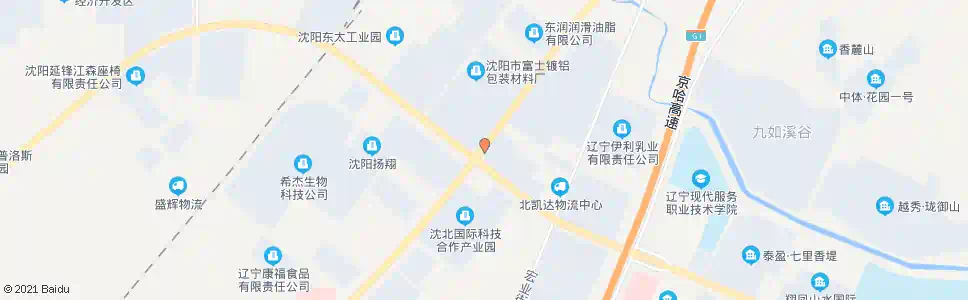 沈阳希杰饲料公司_公交站地图_沈阳公交_妙搜公交查询2025