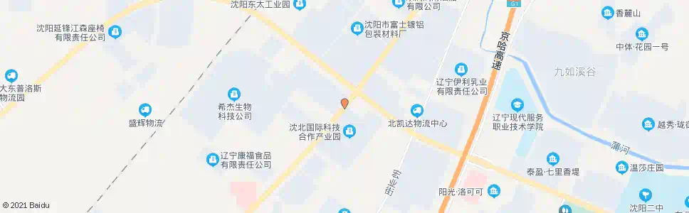 沈阳香雪面粉_公交站地图_沈阳公交_妙搜公交查询2025