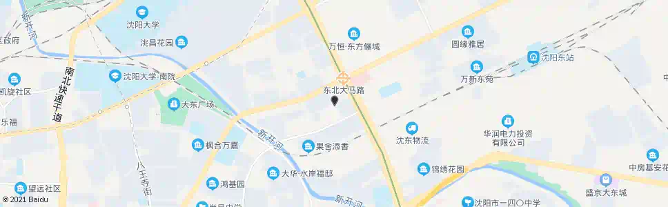 沈阳三道街_公交站地图_沈阳公交_妙搜公交查询2025