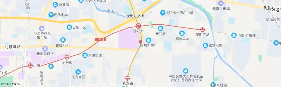 沈阳龙之梦红星美凯龙_公交站地图_沈阳公交_妙搜公交查询2025