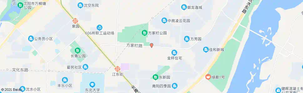 沈阳方家栏_公交站地图_沈阳公交_妙搜公交查询2025