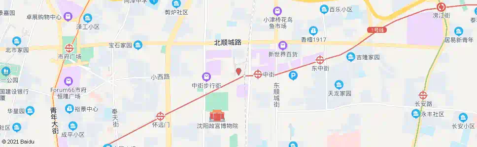 沈阳大富豪家私_公交站地图_沈阳公交_妙搜公交查询2025