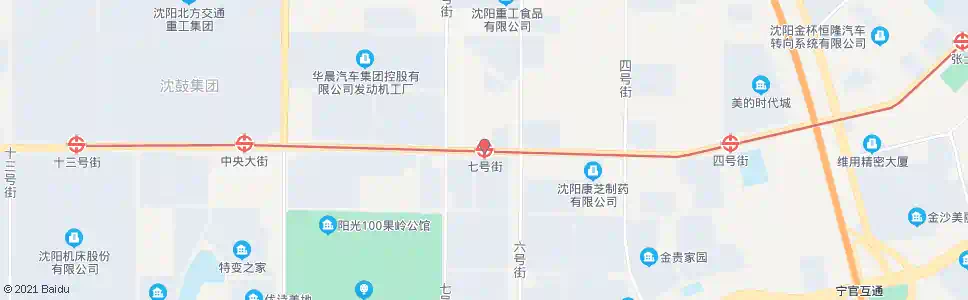 沈阳七号路_公交站地图_沈阳公交_妙搜公交查询2025