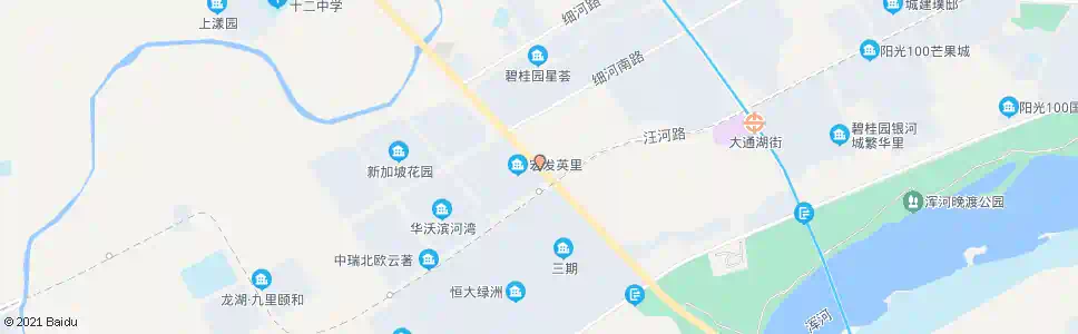 沈阳恒大绿洲北_公交站地图_沈阳公交_妙搜公交查询2025