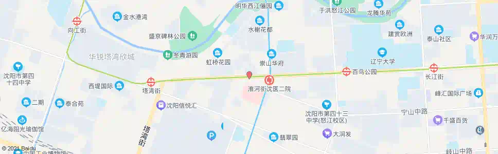 沈阳太平庄_公交站地图_沈阳公交_妙搜公交查询2025
