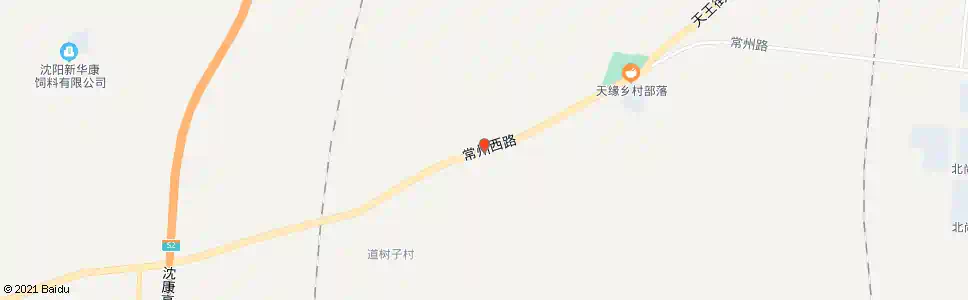 沈阳道树子东_公交站地图_沈阳公交_妙搜公交查询2025