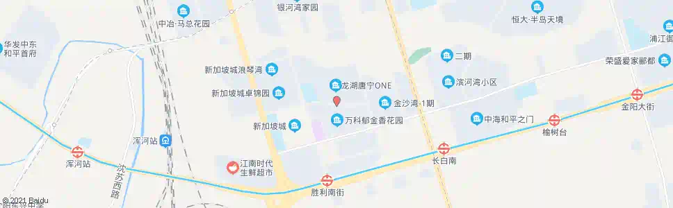 沈阳兴岛路长白三街_公交站地图_沈阳公交_妙搜公交查询2025