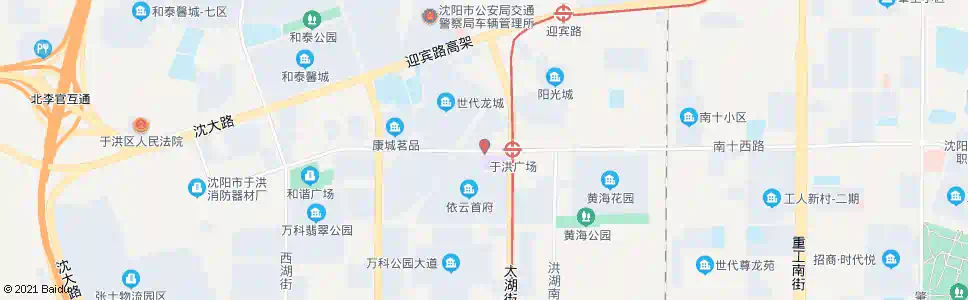 沈阳依云首府北门_公交站地图_沈阳公交_妙搜公交查询2025