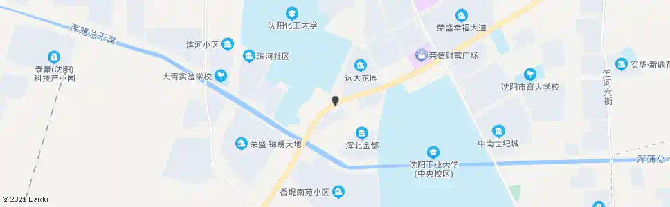 沈阳沈阳化工学院东门_公交站地图_沈阳公交_妙搜公交查询2025