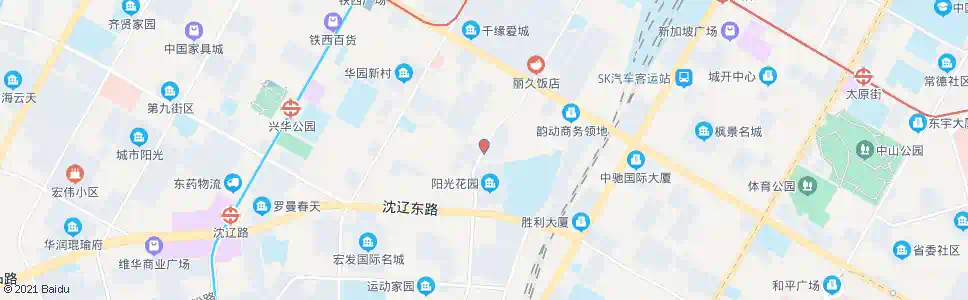沈阳兴工南街_公交站地图_沈阳公交_妙搜公交查询2025