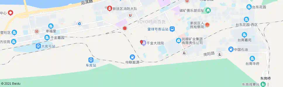 沈阳抚顺白云商场_公交站地图_沈阳公交_妙搜公交查询2025