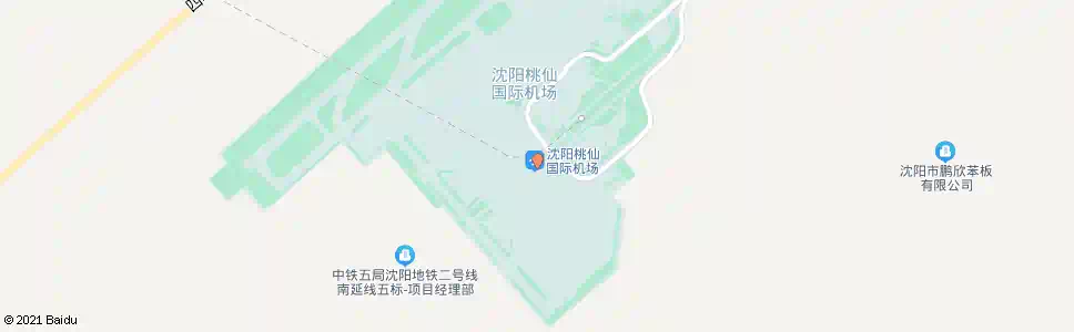 沈阳桃仙国际机场_公交站地图_沈阳公交_妙搜公交查询2025