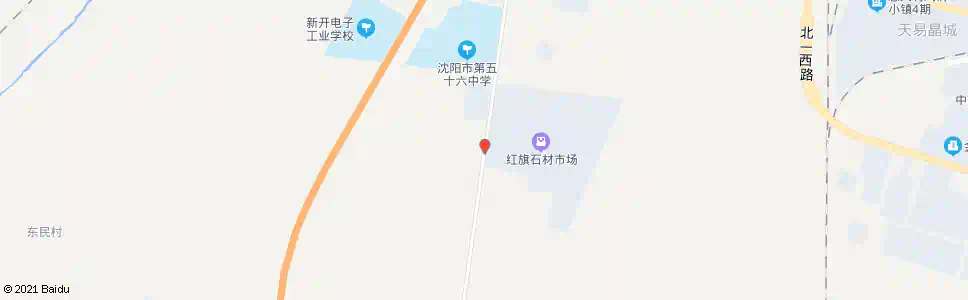 沈阳红旗石材城_公交站地图_沈阳公交_妙搜公交查询2025