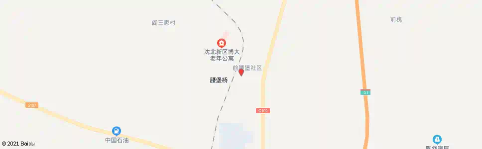 沈阳前腰堡_公交站地图_沈阳公交_妙搜公交查询2025