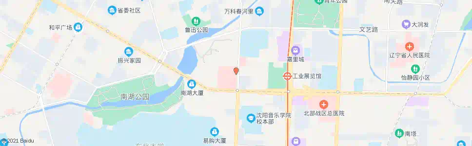 沈阳盛京医院东门_公交站地图_沈阳公交_妙搜公交查询2025