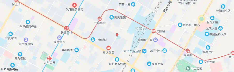 沈阳兴工街北四路_公交站地图_沈阳公交_妙搜公交查询2025