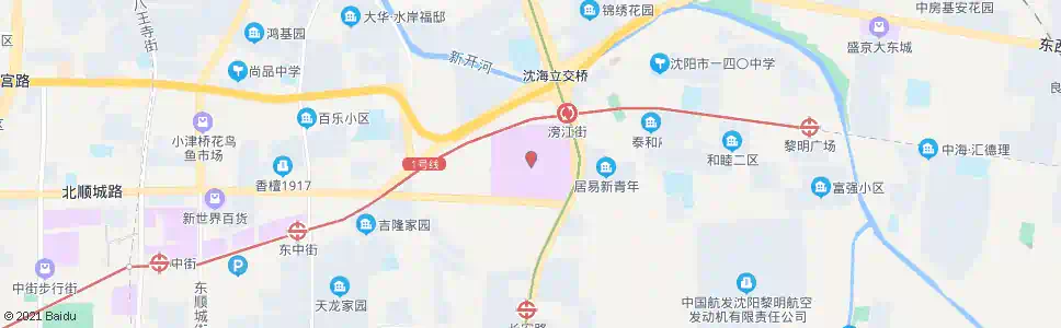 沈阳龙之梦会展中心_公交站地图_沈阳公交_妙搜公交查询2025