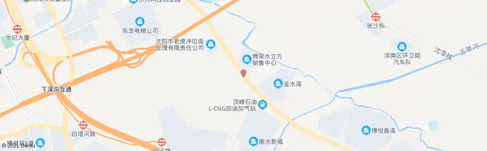 沈阳博荣水立方(大甸子)_公交站地图_沈阳公交_妙搜公交查询2025