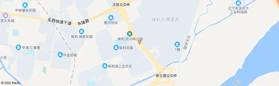 沈阳新立堡东街榆树屯路_公交站地图_沈阳公交_妙搜公交查询2025