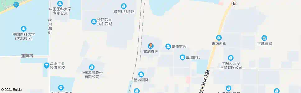 沈阳富城春天小区_公交站地图_沈阳公交_妙搜公交查询2025