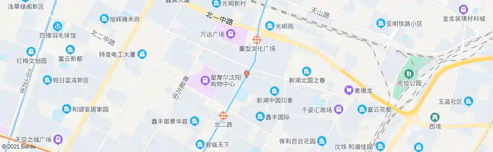 沈阳小北一路兴华街_公交站地图_沈阳公交_妙搜公交查询2025