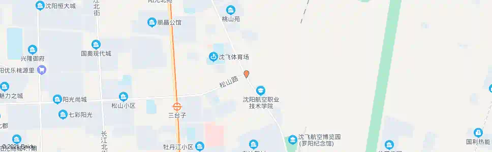 沈阳陵北街松山路_公交站地图_沈阳公交_妙搜公交查询2025