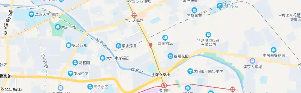 沈阳莱茵河畔_公交站地图_沈阳公交_妙搜公交查询2025