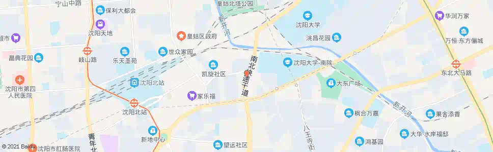 沈阳小北关街二0二巷_公交站地图_沈阳公交_妙搜公交查询2025