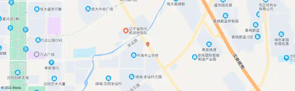 沈阳沈本大街全运路_公交站地图_沈阳公交_妙搜公交查询2025