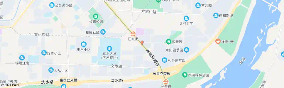 沈阳方青北路_公交站地图_沈阳公交_妙搜公交查询2025
