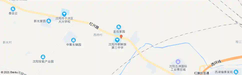 沈阳大兴街道办_公交站地图_沈阳公交_妙搜公交查询2025