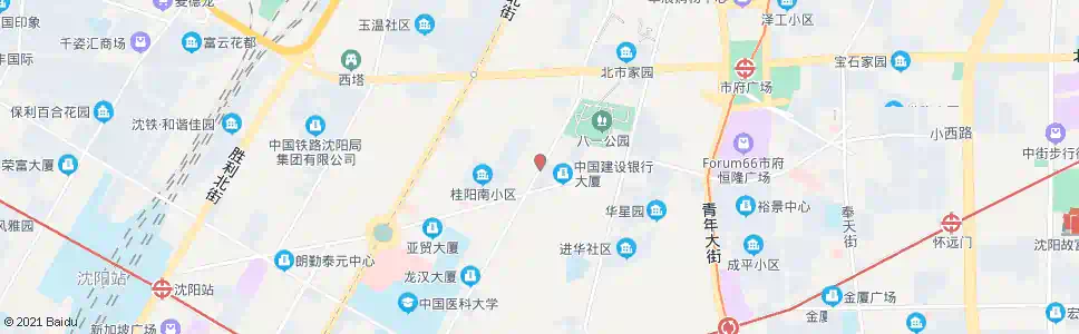 沈阳和平大街北七马路_公交站地图_沈阳公交_妙搜公交查询2025