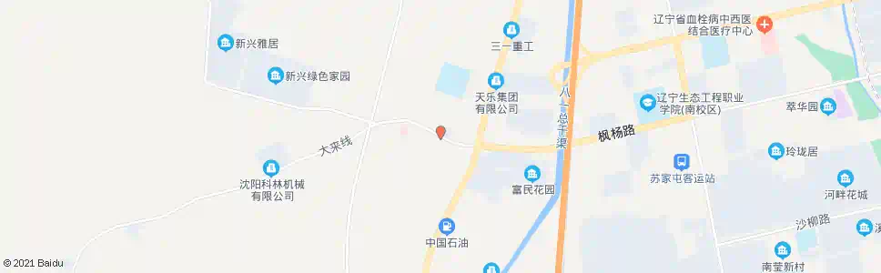沈阳大淑堡供销社_公交站地图_沈阳公交_妙搜公交查询2025