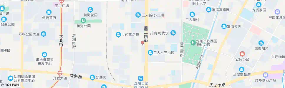 沈阳重工街勋业一路_公交站地图_沈阳公交_妙搜公交查询2025