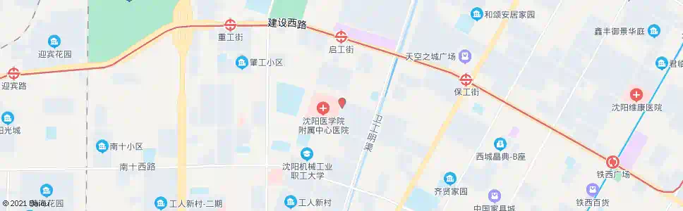 沈阳南七路马壮街_公交站地图_沈阳公交_妙搜公交查询2025