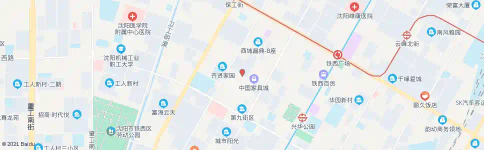 沈阳南八路兴顺街_公交站地图_沈阳公交_妙搜公交查询2025