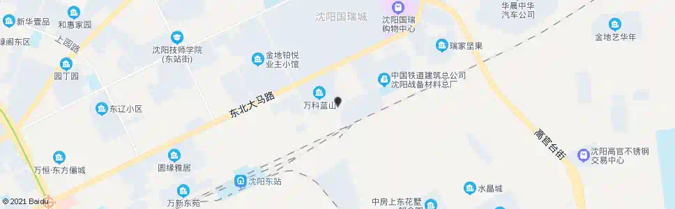 沈阳铁路物资公司_公交站地图_沈阳公交_妙搜公交查询2025