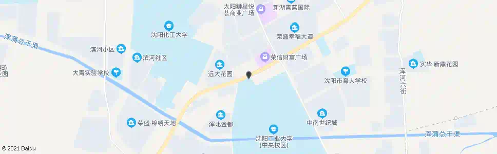 沈阳工业大学中央校区北门_公交站地图_沈阳公交_妙搜公交查询2025