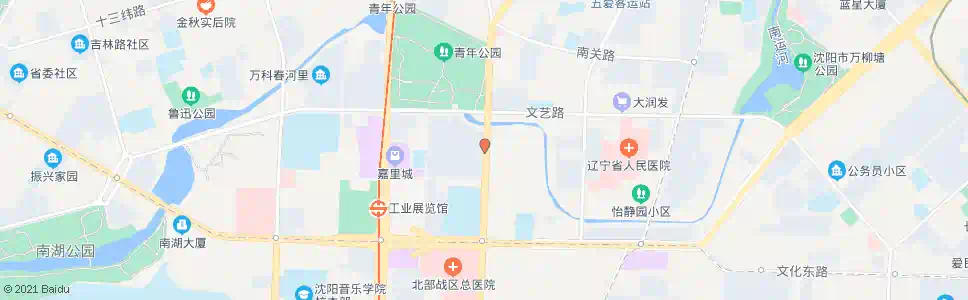 沈阳地王国际花园_公交站地图_沈阳公交_妙搜公交查询2025