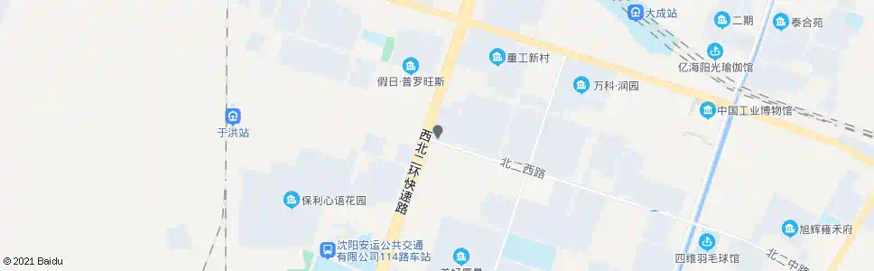 沈阳铁西区政府_公交站地图_沈阳公交_妙搜公交查询2025