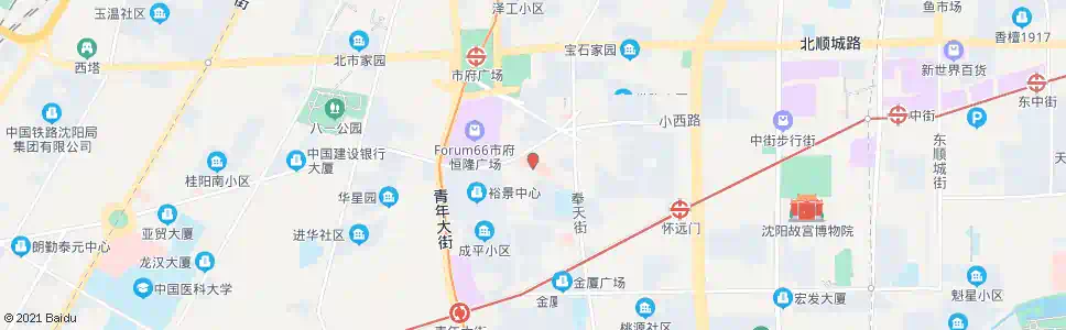 沈阳市红十字会医院_公交站地图_沈阳公交_妙搜公交查询2025