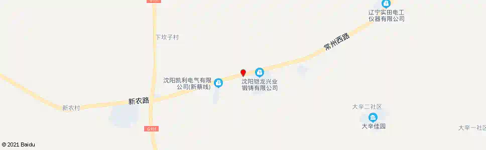沈阳全胜北_公交站地图_沈阳公交_妙搜公交查询2025